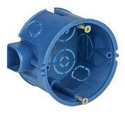Коробка установочная СЗ блочная для твердых стен D68х45 (со стыковочными узлами) GENERICA (UKT10-068-045-000-A-S-UO) / Коробка установочная (со стыковочными узлами)