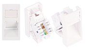 NMC-PM1UD2-AH-WW / Вставка Mosaic, 22,5х45мм, 1 порт, Кат.5e, UTP