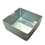 Коробка для люков LUK/1.5BR, LUK/1.5AL в пол, металлическая для заливки в бетон BOX/1.5S (70116) / Коробка для люка в пол