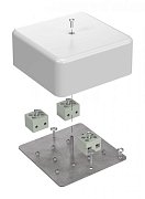 Коробка огнестойкая 103х103х45 (латунь) (40-0470-FR6.0-6-Е60) / Коробка огнестойкая для открытой установки