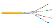 S/FTP, 4pair, Cat7a, Solid, In, LSZH (NKL 4375C-YL) / Кабель «витая пара» (LAN) для структурированных систем связи