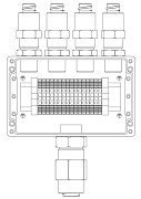 КВМК 1606 / Коробка коммутационная взрывозащищенная