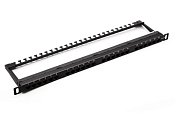 Патч-панель высокой плотности 19", 24xRJ-45, UTP, 6A, 0,5U (10-0426) / Патч-панель высокой плотности 19"