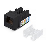 KJ-RJ45-Cat.5e-90-SW-BK (10101c) / Вставка Keystone Jack RJ-47