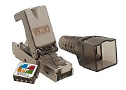 Коннектор 8P8C STP Cat.6A (RJ-45) (10-0240-1) / Коннектор