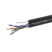 UTP Cat.5e 4x2x0,51 Cu PE Outdoor T-FG8 (трос) Premium (01-0308-1) / Кабель «витая пара» (LAN) для структурированных систем связи