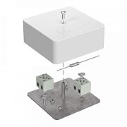 Коробка огнестойкая 75х75х30 (латунь) (40-0450-FR2.5-4-П-Е60) / Коробка огнестойкая для открытой установки
