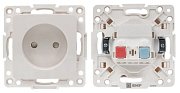 Стокгольм Механизм Розетки 1-местной (EYR10-022-10) / Механизм Розетки 1-местной