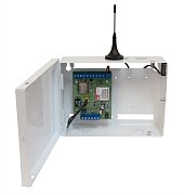 S400L-2GSM-BK12-W "Нано LAN" клеммники (цвет белый) / Устройство оконечное объектовое приемно-контрольное c GSM и LAN коммуникаторами