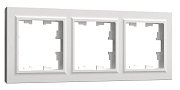 Рамка 3-местная РУ-3-БрБ IP20 белая BRITE (BR-M32-K01) / Рамка