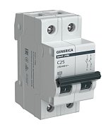 GENERICA ВА47-29М 2P C 25А 4,5кА (MVA21-2-025-C-G) / Автоматический выключатель