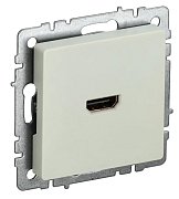 Розетка HDMI BRITE PHDMI-0-БрКр бежевый (BR-H10-K10) / Розетка HDMI