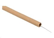 Труба ПВХ легкая сосна с протяжкой D20 ELASTA (ET-TG21-121-020-025-K34) / Труба гофрированная, не распространяющая горение