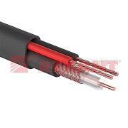 КВК-П-2 +2x0,75 мм² (Cu/Cu) черный REXANT (01-4105) / Кабель комбинированный для систем видеонаблюдения