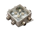 КМ-О (8к)-IP66-120х120, семь вводов / Коробка монтажная огнестойкая