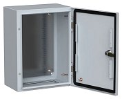 Корпус металлический TITAN 5 ЩМП-40.30.20 400х300х200 УХЛ1 IP66 с монтажной платой (TI5-10-N-040-030-020-66) / Корпус металлический с монтажной платой