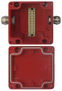 МКС "Мороз", 2МВК, IP66/IP68, красный / Коробка коммутационная металлическая