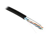 FUTP4-C5E-S24-2SW-OUT-PE-BK-500 / Кабель «витая пара» (LAN) для структурированных систем связи