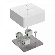 Коробка огнестойкая 75х75х30 (латунь) (40-0450-FR2.5-6-Е60) / Коробка огнестойкая для открытой установки