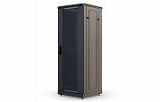 ШТ-НП-М-27U-600-600-С-Ч (130411-01134) / Шкаф телекоммуникационный 19" напольный 27U