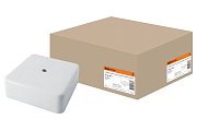 Коробка КР 50х50х20 ОП белая, IP40 (SQ1401-0201) / Распаячная коробка