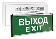 ССА-01-1 односторонний, 1,5ч ВЫХОД-EXIT (SQ0349-0011) / Светильник аварийный эвакуационный светодиодный
