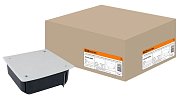 Распаячная коробка СП 115х115х45мм, крышка, метал. лапки, IP20, TDM (SQ1403-0008) / Распаячная коробка СП