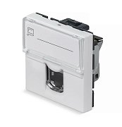 KJ-RJ45-Cat.6a-SH-180T-FP-L-45 (11847c) / Вставка Keystone Jack RJ-45