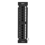 Патч-панель настенная 12xRJ-45, UTP, 5e (10-0407) / Патч-панель 19"