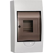 Корпус пластиковый навесной KREPTA 3 ЩРН-П-4 IP41 белый (MKP12-N-04-40-20) / Корпус пластиковый