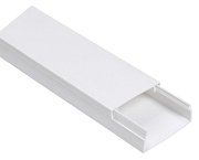 Кабель-канал 80х60 ECOLINE белый (CKK11-080-060-1-K01-008) / Кабель-канал