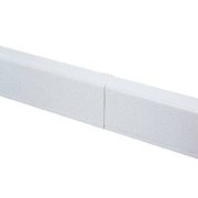 Накладка на стык для короба 100х40, белый (AIR10049) / Накладка на стык для плинтусного короба