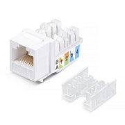 KJ-RJ45-Cat.5e-90-SW (10100c) / Вставка Keystone Jack RJ-46