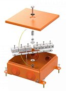 Коробка металлическая огнестойкая 150х150х60 (70-0380-2004-FR10.0-12) / Коробка металлическая огнестойкая