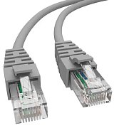 NTSS-PC-UTP-RJ45-6-0.5-LSZH-GY UTP RJ-45 кат.6 0.5м серый / Патч-корд медный