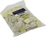 CTM2525-50WH (50 шт) / Площадка для стяжек