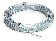 Пруток 8 мм, горячеоцинкованная сталь, бухта 55 м (NC100855) / Пруток