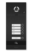 BI-04FBI BLACK / Вызывная панель IP-домофона