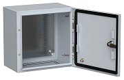 Корпус металлический TITAN 5 ЩМП-30.30.20 300х300х200 УХЛ1 IP66 с монтажной платой (TI5-10-N-030-030-020-66) / Корпус металлический с монтажной платой