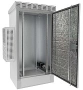 ТШВ319.А-75.42U.100-О1500-ST / Антивандальный климатический термошкаф с обогревом и кондиционером