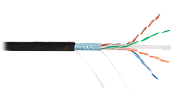F/UTP 4pair, Cat6, Solid, Out, PVC (NMC 4240B-BK) / Кабель «витая пара» (LAN) для структурированных систем связи