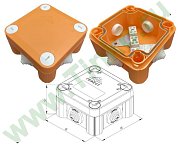 КМ-О-1010(П)(8к)-IP55 / Коробка монтажная огнестойкая