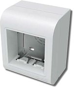 Коробка монтажная PDB под 2 модуля Brava (10034) / Коробка монтажная