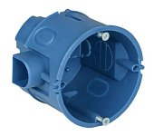 Коробка установочная СЗ блочная для твердых стен D68х60 (со стыковочными узлами) GENERICA (UKT10-068-060-000-A-S-UO)