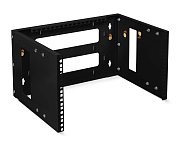 NC-6U-BK (11380c) / Кронштейн настенный 19" 6U, цвет черный