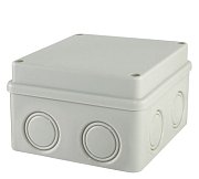 Коробка ОП 110х110х70мм, крышка на винтах, IP55, 8вх., без гермовводов (SQ1401-0814) / Распаячная коробка