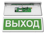 Табло "Выход", 433 МГц (РИТМ) / Оповещатель охранно-пожарный световой радиоканальный