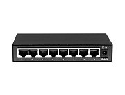 PND-08M / Коммутатор неуправляемый 8-портовый