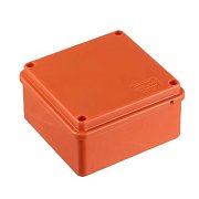 Коробка JBS100 100х100х55, 5P (1,5…4мм²) (42227HF) / Коробка монтажная, огнестойкая, без галогена