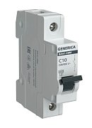 GENERICA ВА47-29М 1P C 10А 4,5кА (MVA21-1-010-C-G) / Автоматический выключатель
